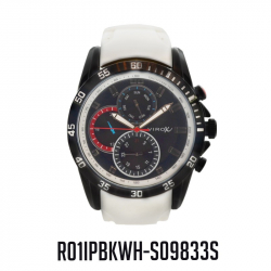 RELOJ VIROX ANÁLOGO MULTIFUNCIONAL PULSO SILICONADO BLANCO.