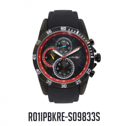 RELOJ VIROX ANÁLOGO MULTIFUNCIONAL NEGRO/ROJO