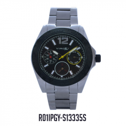 RELOJ VIROX ANÁLOGO MULTIFUNCIONAL PLATEADO-/GRIS DE HOMBRE