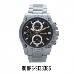 RELOJ VIROX METAL ANÁLOGO MULTIFUNCIONAL PLATEADO DE HOMBRE
