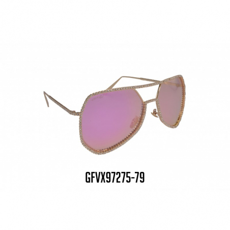 GAFAS VIROX MACO CON PIEDRAS LENTE ROSA GFVX97275-79