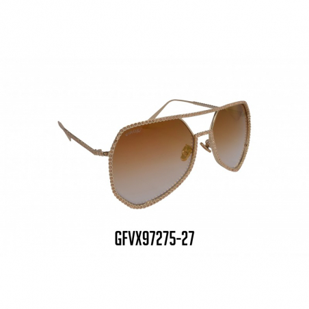 GAFAS VIROX MARCO CON PIEDRAS LENTE AMARILLO GFVX97275-27
