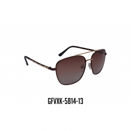 GAFAS VIROX MARCO METALICO POLARIZADA CAFE GFVXK-5814-13