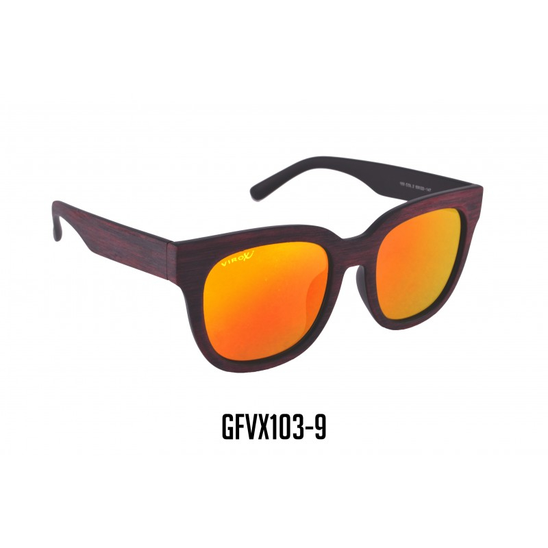 GAFA VIROX MARCO GRUESO LENTE ROJO NARANJA  GFVX103-9