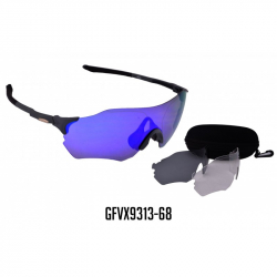 GAFA VIROX DOS LENTES ADICIONALES NEGRO/GRIS GFVX9313-68