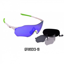 GAFA VIROX DOS LENTES ADICIONALES BLANCO/VERDE GFVX9313-19