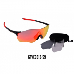 GAFA VIROX DOS LENTES ADICIONALES NEGRO/ROJO GFVX9313-59