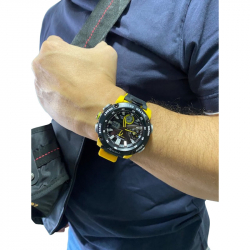 RELOJ VIROX PULSO ADICIONAL ANÁLOGO DIGITAL AMARILLO-NEGRO