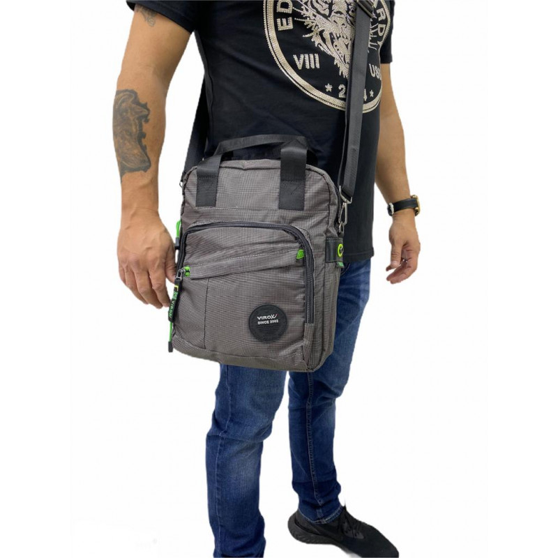 MANOS LIBRES VIROX HOMBRE SINCE GRIS-VERDE