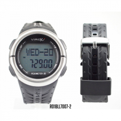 RELOJ VIROX DIGITAL MULTIPROPÓSITO PULSO ADICIONAL NEGRO