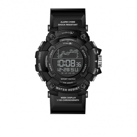 RELOJ VIROX DIGITAL DE HOMBRE DEPORTIVO PULSO ADICIONAL