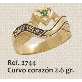 ANILLO DE 15 AÑOS, TRES...