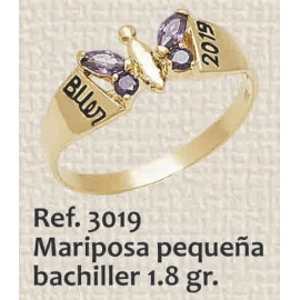 ANILLO DE GRADO MARIPOSA...