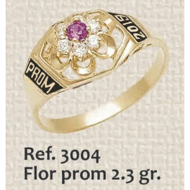 ANILLO DE GRADO EN FLOR...