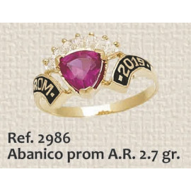 ANILLO DE GRADO ABANICO...