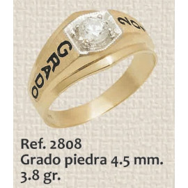 ANILLO DE GRADO PIEDRA...