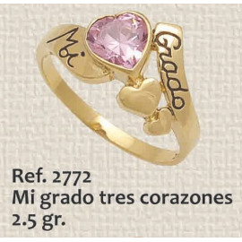 ANILLO DE GRADO TRES...