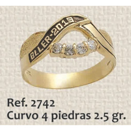 ANILLO DE GRADO CURVO 4...