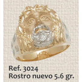 ANILLO DE HOMBRE ROSTRO DE...