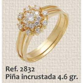 ANILLO DE DAMA PIÑA...